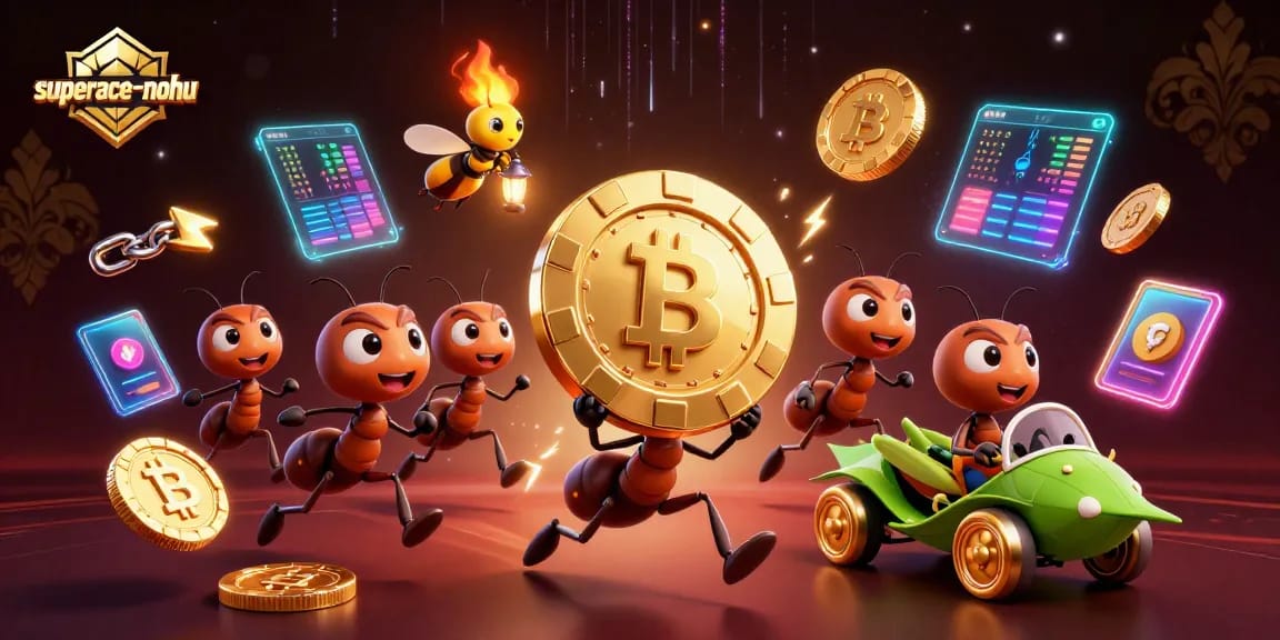 Experience thrilling action in superace-nohu with a team of cartoon ants executing a heist for a golden poker chip.
