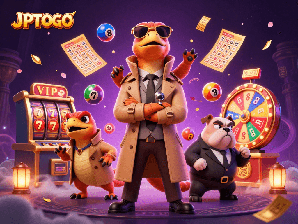 Engage with JPTOTO's exciting VIP experience featuring colorful lottery balls and dynamic gaming.