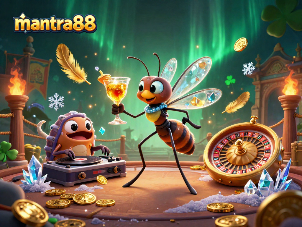 Engage with mantra88’s thrilling slots featuring vibrant characters and casino excitement.