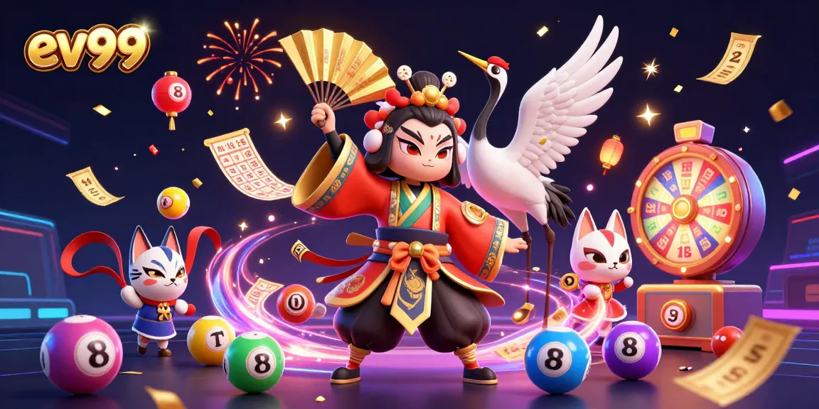 Engage with exciting gaming opportunities at ev99, featuring vibrant bingo and lottery elements.