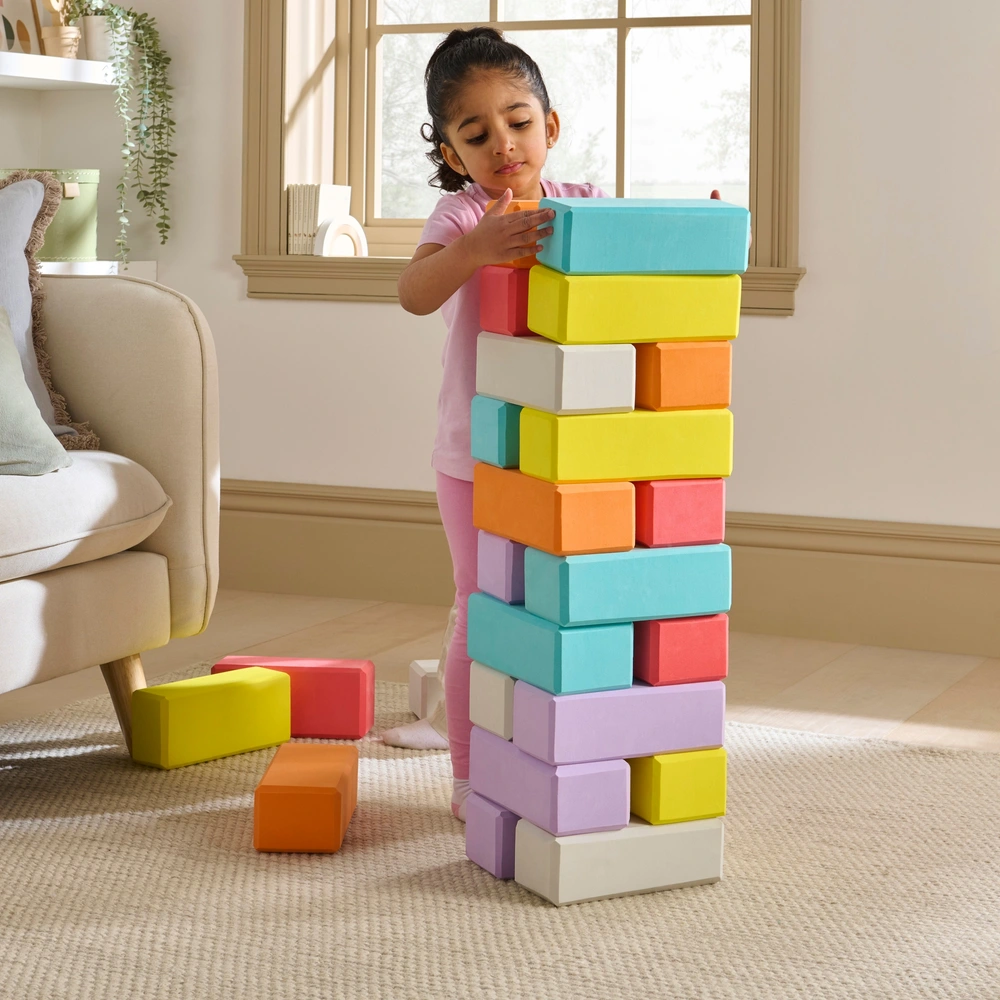 Creative Playtime: Building Adventures with Giant Foam Blocks
