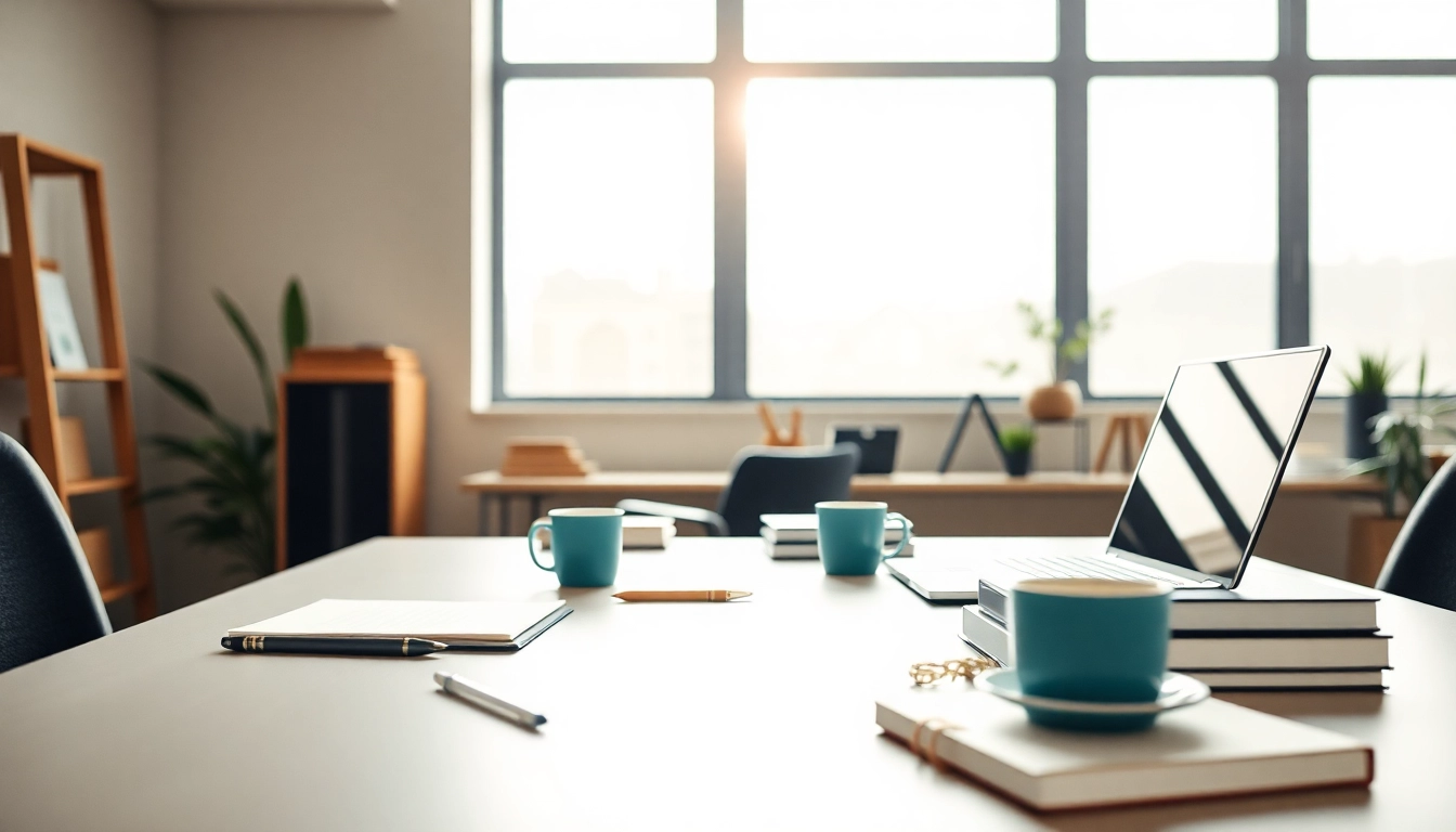 Maximize your potential and achieve peak productivity in a bright, organized workspace.