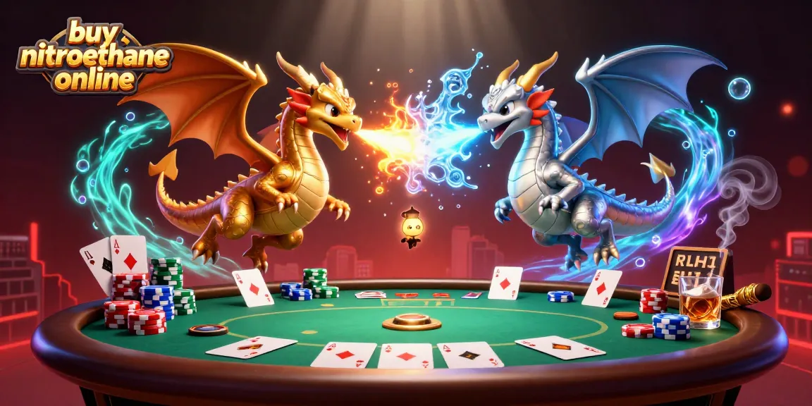 Engage in the thrilling action of buy nitroethane online with epic dragons and poker elements.