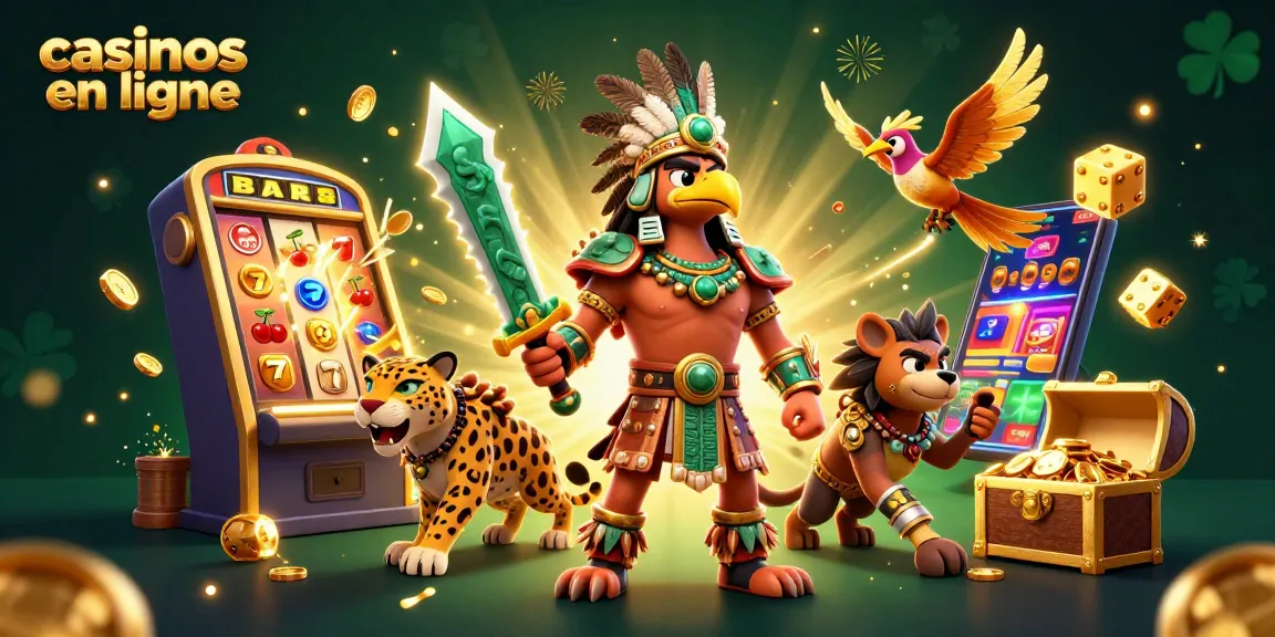 Gagnez avec des casinos en ligne grâce à des guerriers aztèques et des machines à sous dynamiques