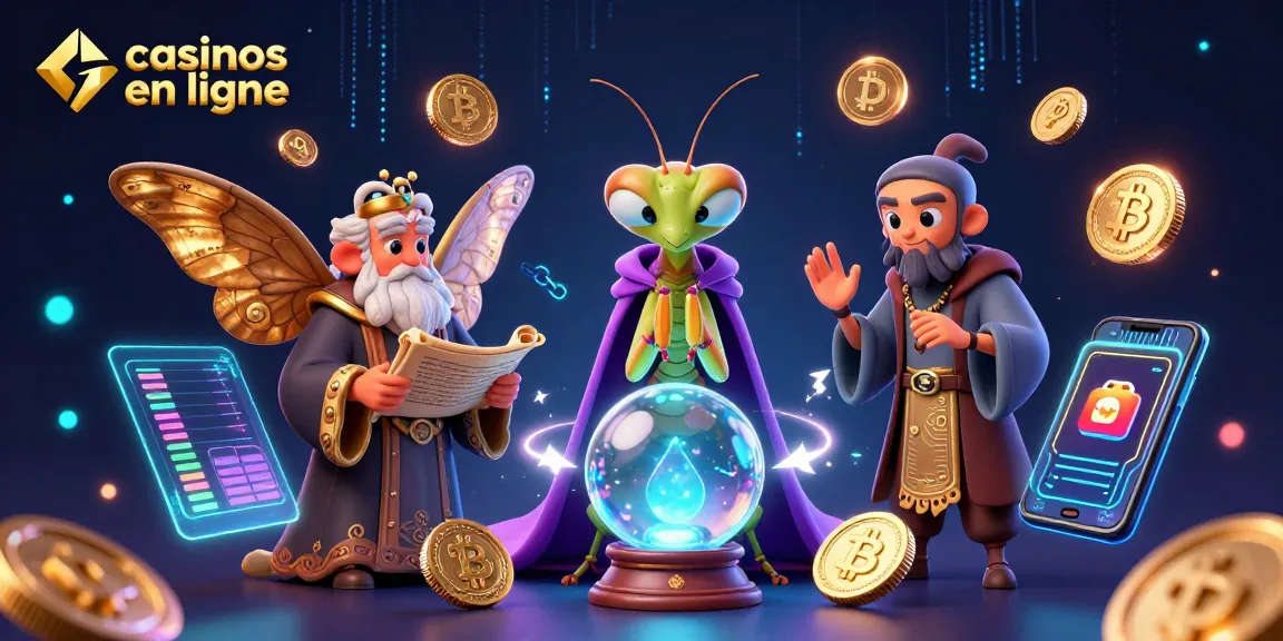 Profitez des jeux captivants des casinos en ligne avec des personnages enchanteurs et des éléments de crypto-monnaie.