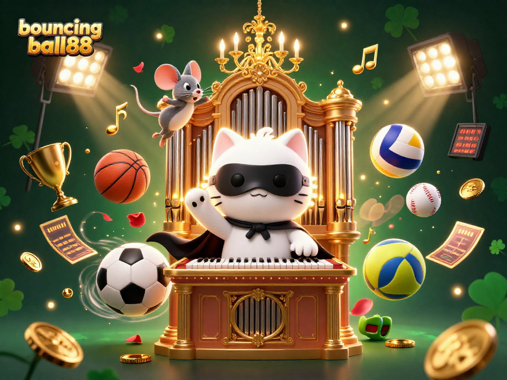 Experience thrilling gameplay with bouncing ball88 in an exciting 3D casino scene filled with dynamic games.