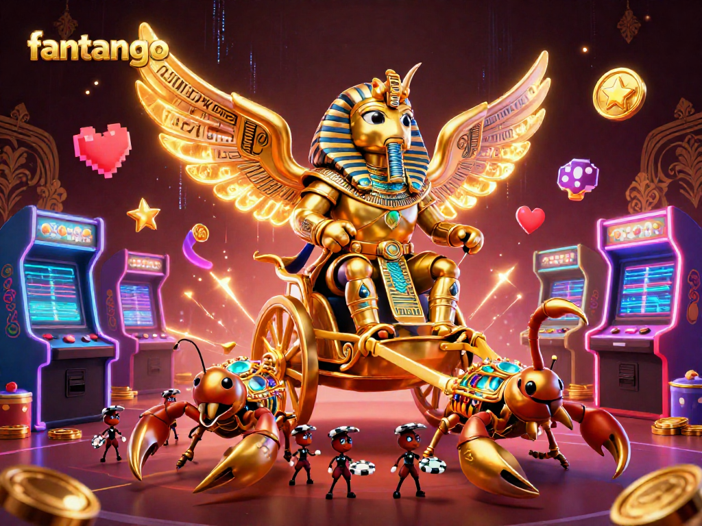 Experience fantango in action with vibrant casino elements and dynamic characters!