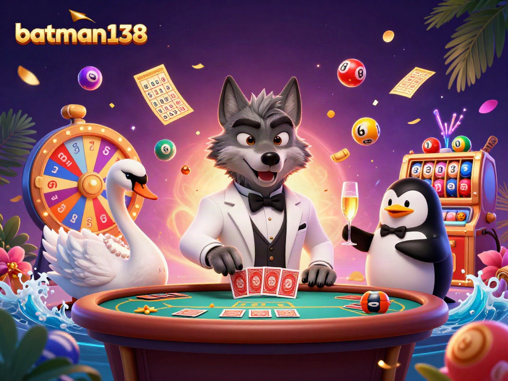 Gambarkan peluang besar di batman138 saat menang di meja baccarat dengan jackpot yang bersinar.