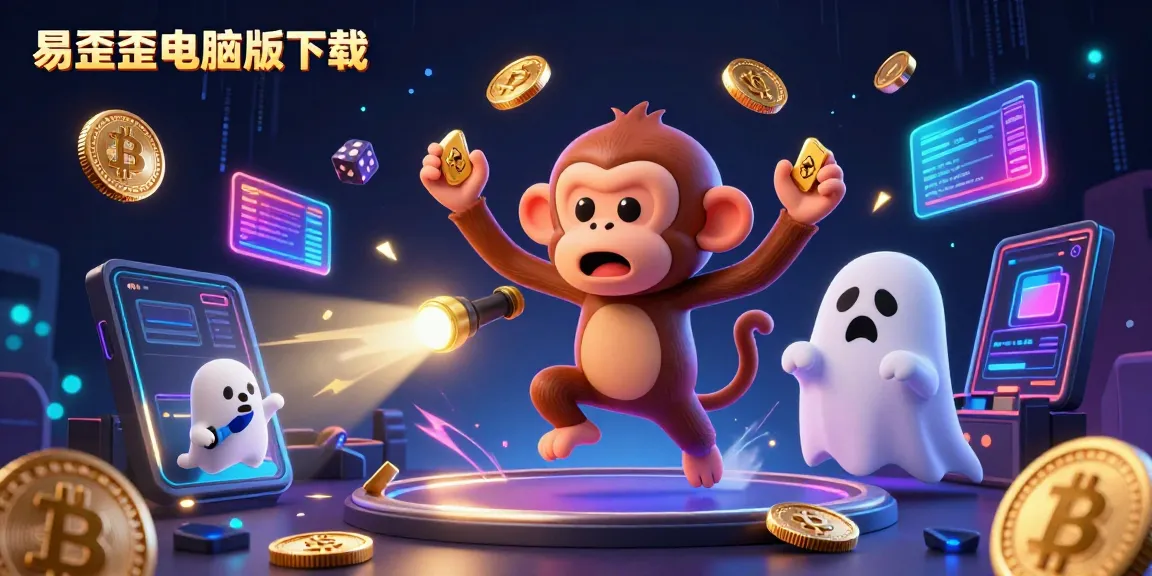 Experience the thrill of 易歪歪电脑版下载 with a playful ghostly scene in a vibrant casino setting.