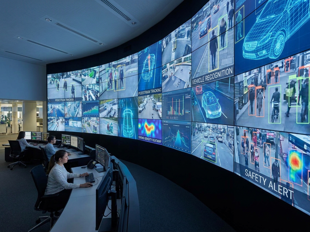 Advanced AI Video Analytics for Foot Traffic and Intrusion Detection