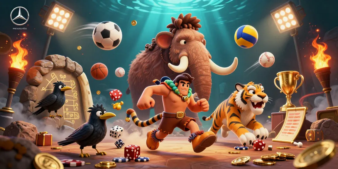 Experience thrilling action at the mercedes-nohu casino with cavemen and sports betting fun.