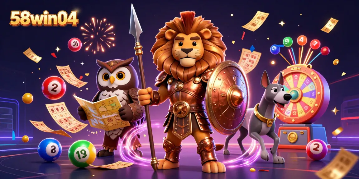 Experience thrilling gameplay at 58win04 with colorful lottery elements and dynamic action.