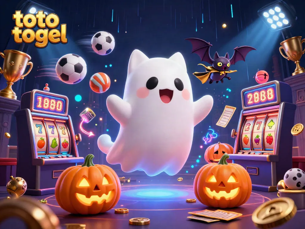 Bermain toto togel di kasino yang menakutkan dengan karakter kucing hantu dan vampir