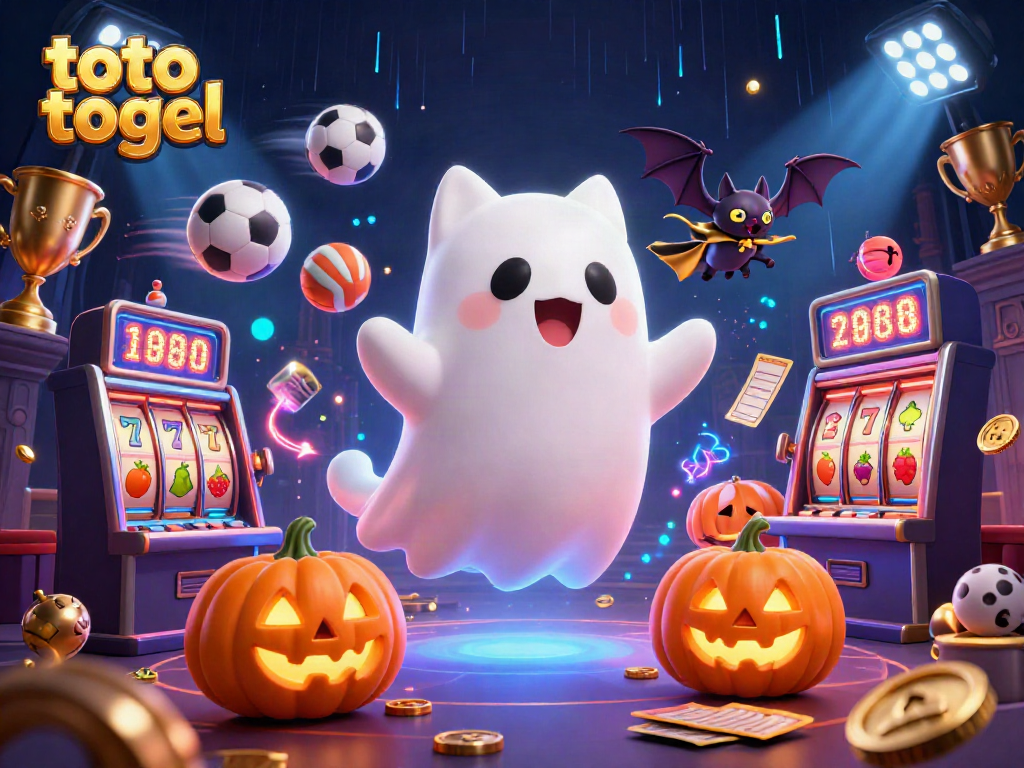 Bermain toto togel di kasino yang menakutkan dengan karakter kucing hantu dan vampir