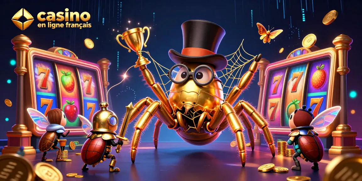 Saisissez l'excitation des jeux dans les casinos en ligne français avec une scène en 3D pleine d'action et de détails.