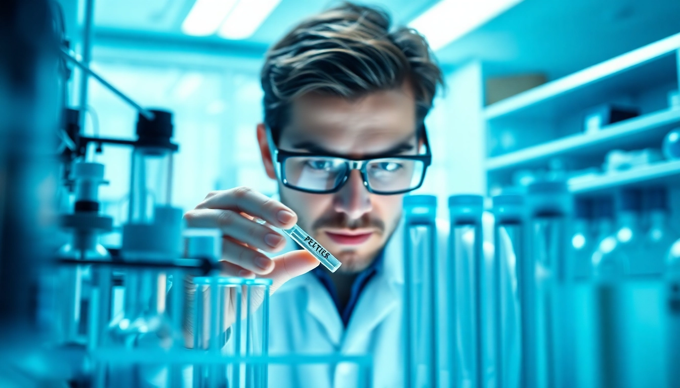 Find out how much is a tb in this detailed laboratory setup showcasing peptide research.