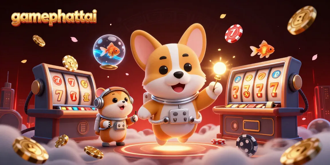 Engage with gamephattai's exciting slot experience inside a vibrant casino scene.
