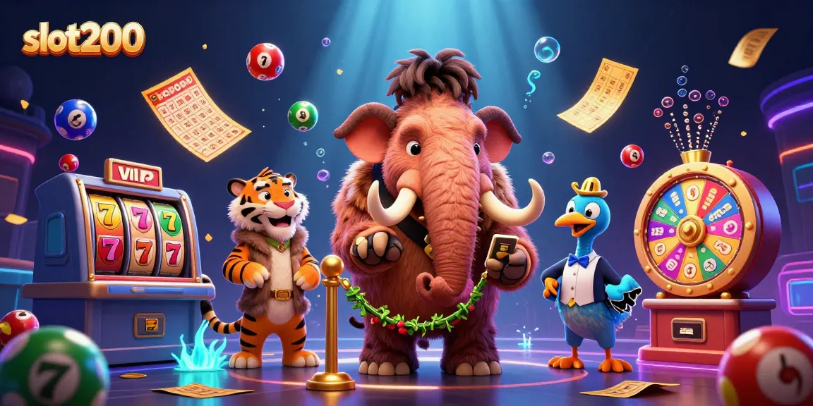 Engage with slot200's vibrant casino scene featuring dynamic characters and exciting gambling elements.