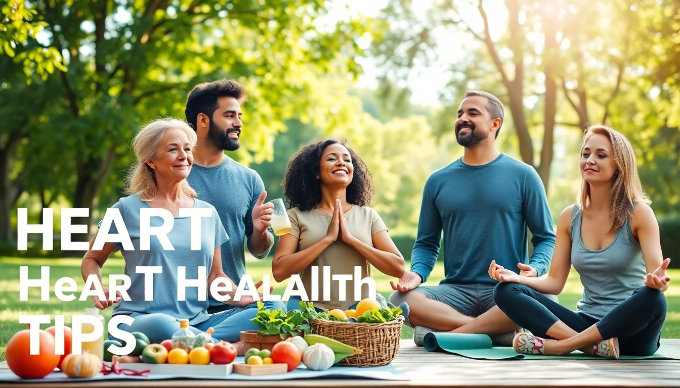Embrace Heart Health Tips through diverse activities promoting wellness and community.