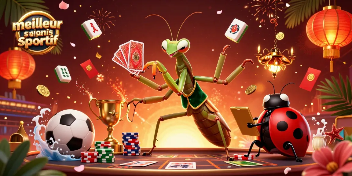 Découvrez le meilleur site de paris sportif avec un mantis géant et un pit boss