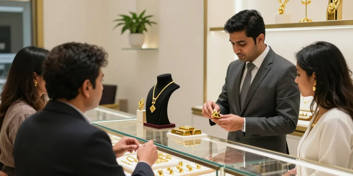 mantra88 login customers exploring luxurious gold jewelry at a refined shop