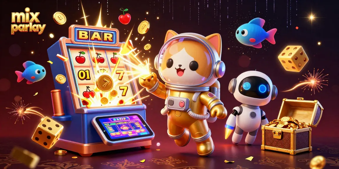 Menang dengan mix parlay saat bermain mesin slot 3D di ruang angkasa yang menakjubkan.