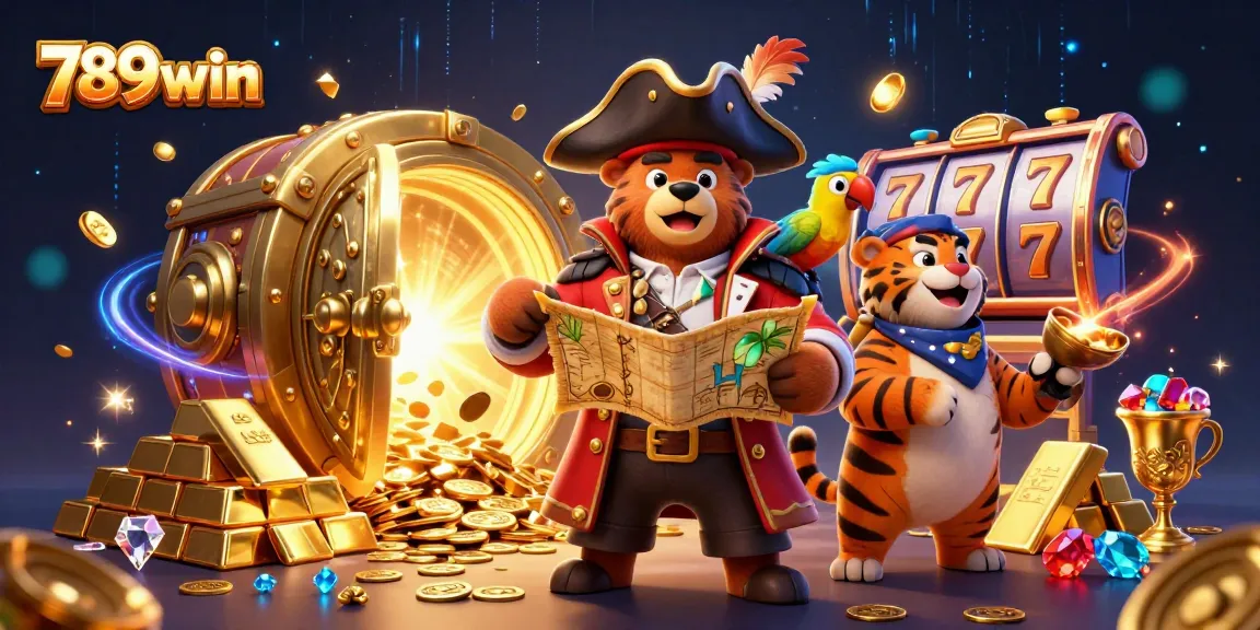 Experience thrilling jackpots with 789win as treasure characters unveil massive winnings.