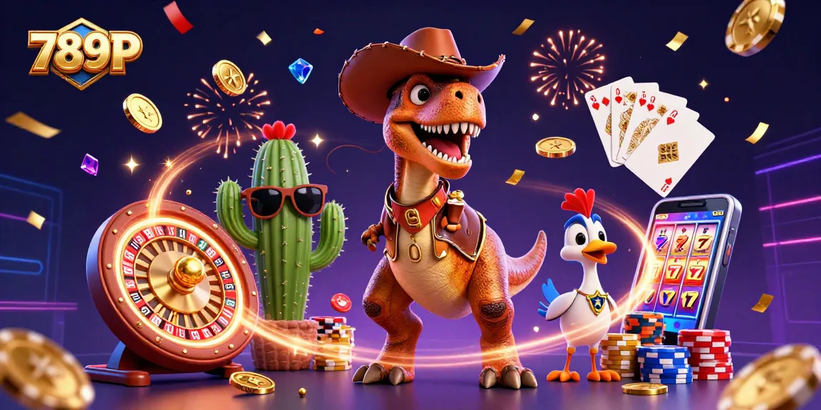 Join the excitement at 789P and win big with dazzling casino elements in a vibrant atmosphere.